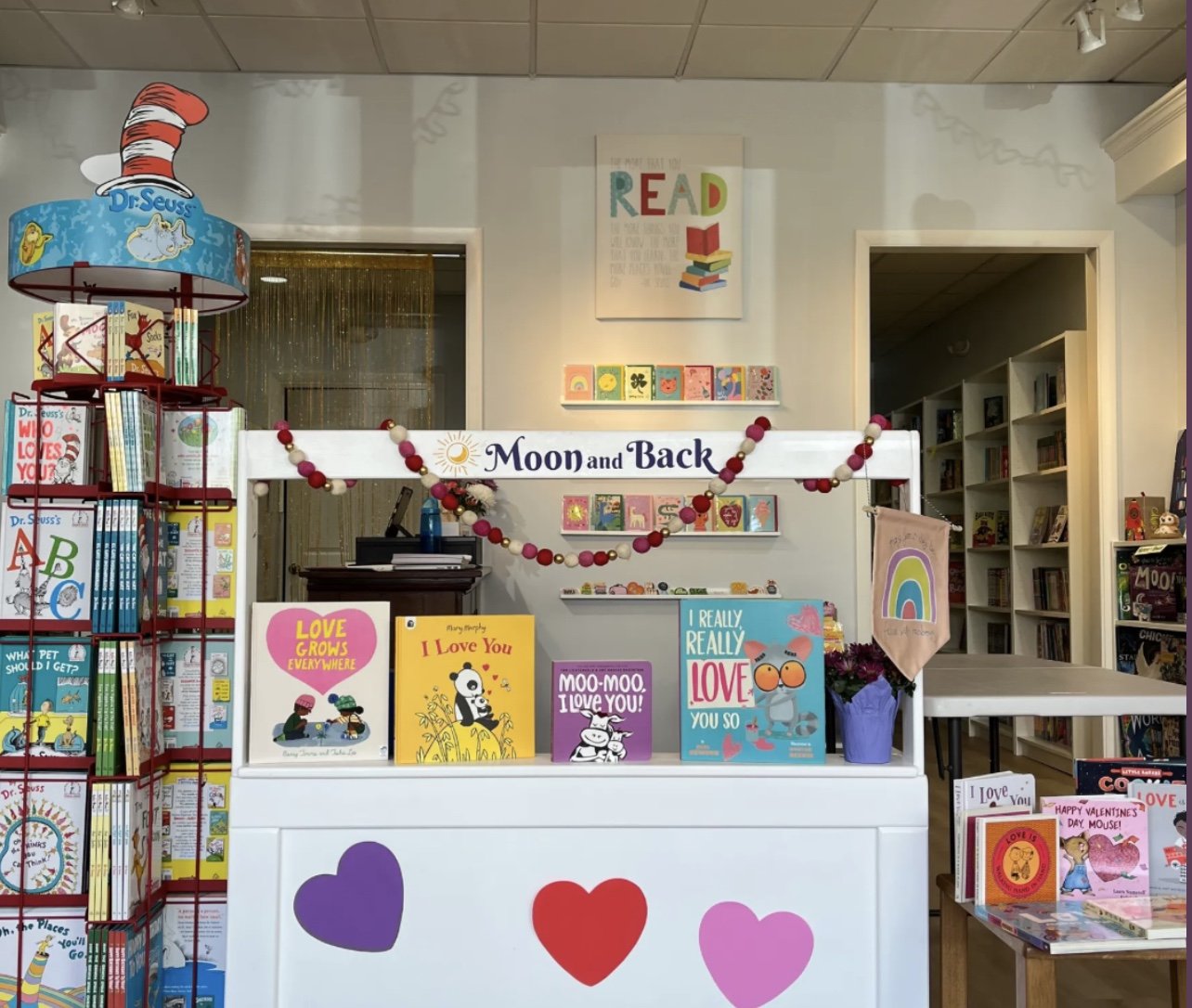 Story Time at Moon and Back Bookstore