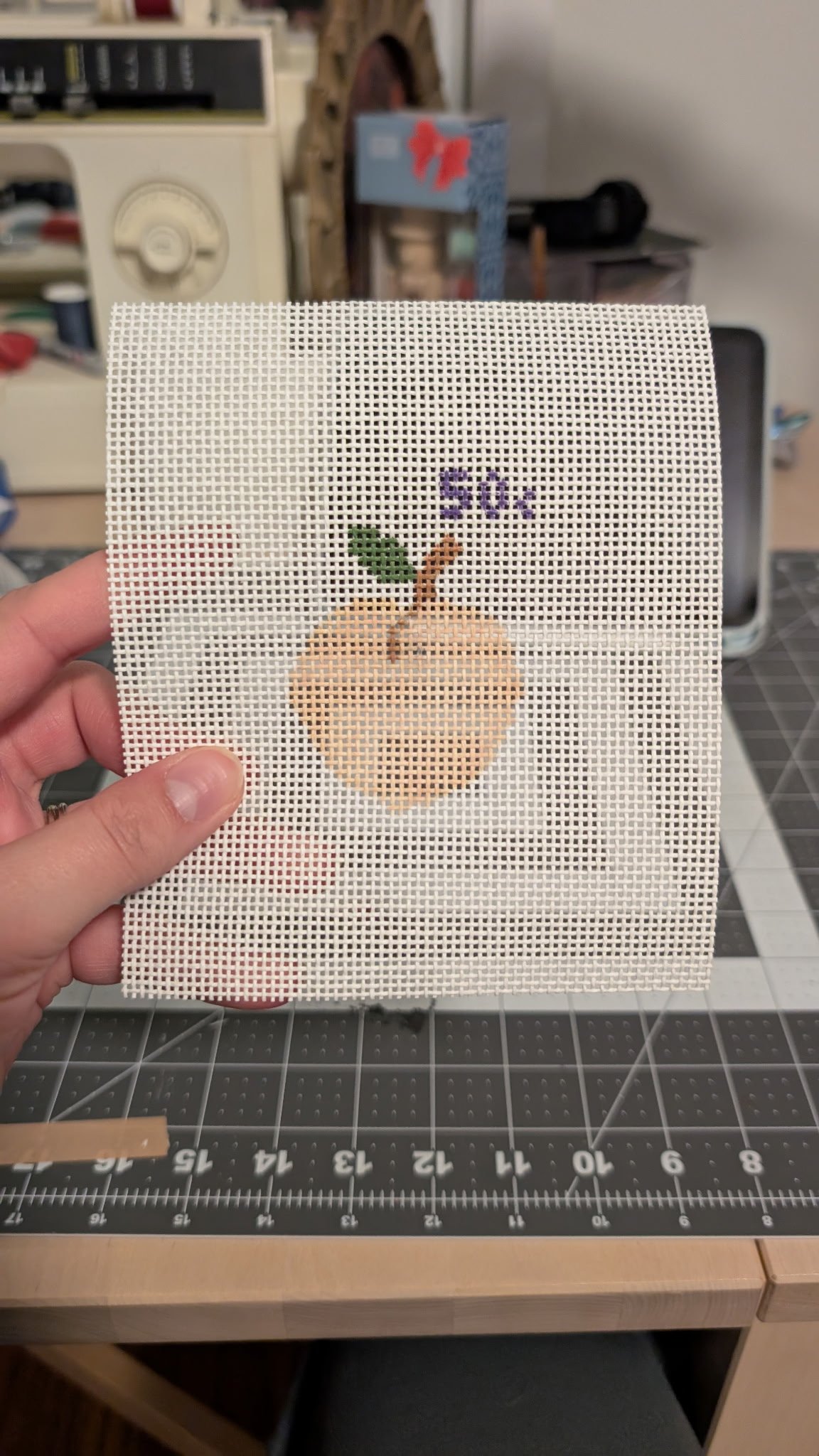 Sip &amp; Stitch Canvas Painting Class
