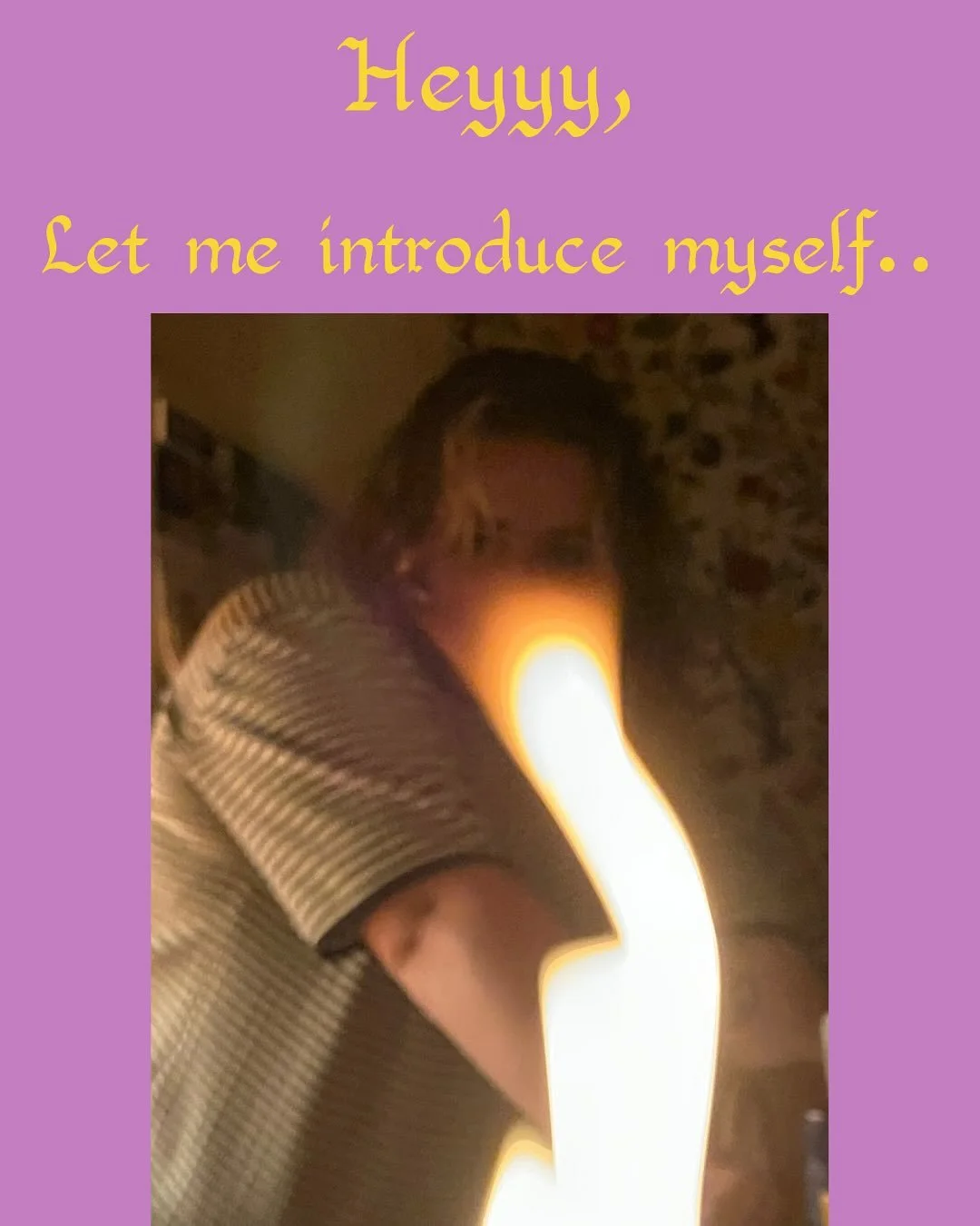 I&rsquo;m overdue for an introduction. I&rsquo;m Emily. Em in Ems Art Archive. Here are some facts not included in the carousel:

- I hate posting and making &ldquo;content&rdquo; but I do love making and sharing art. 
- I have 2 giant cats named Hen