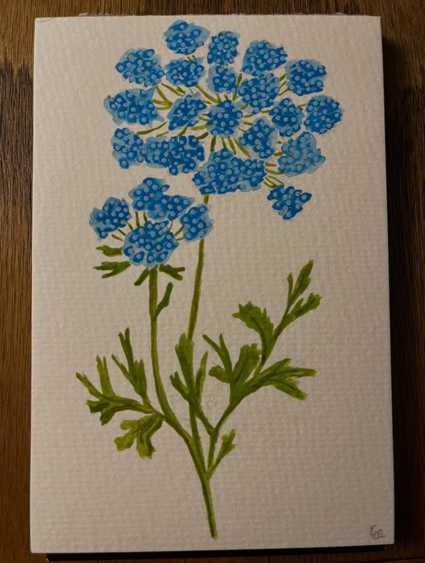 little somethin somethin in water color - i love both