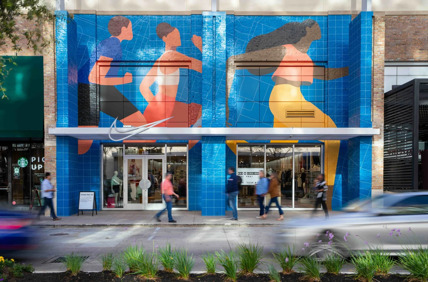 Nike storefront at CITYCENTRE in Houston