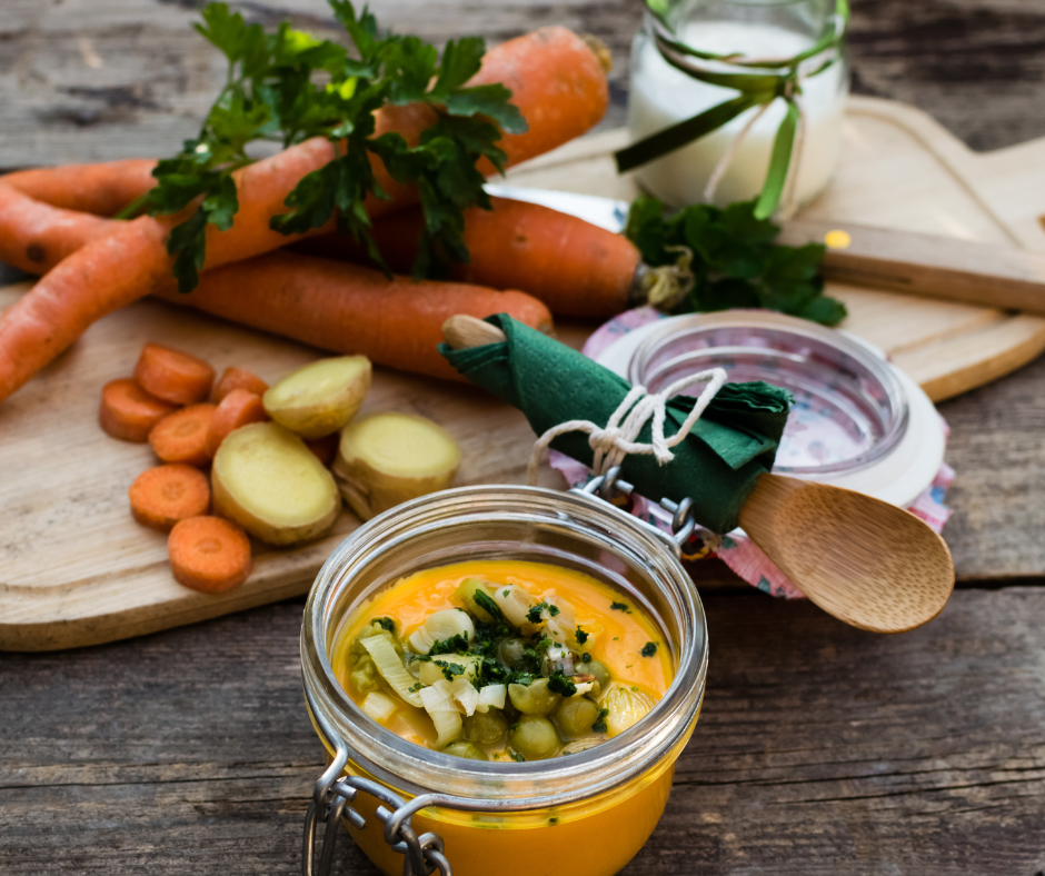 Carrot Ginger Soup (Instant Pot)