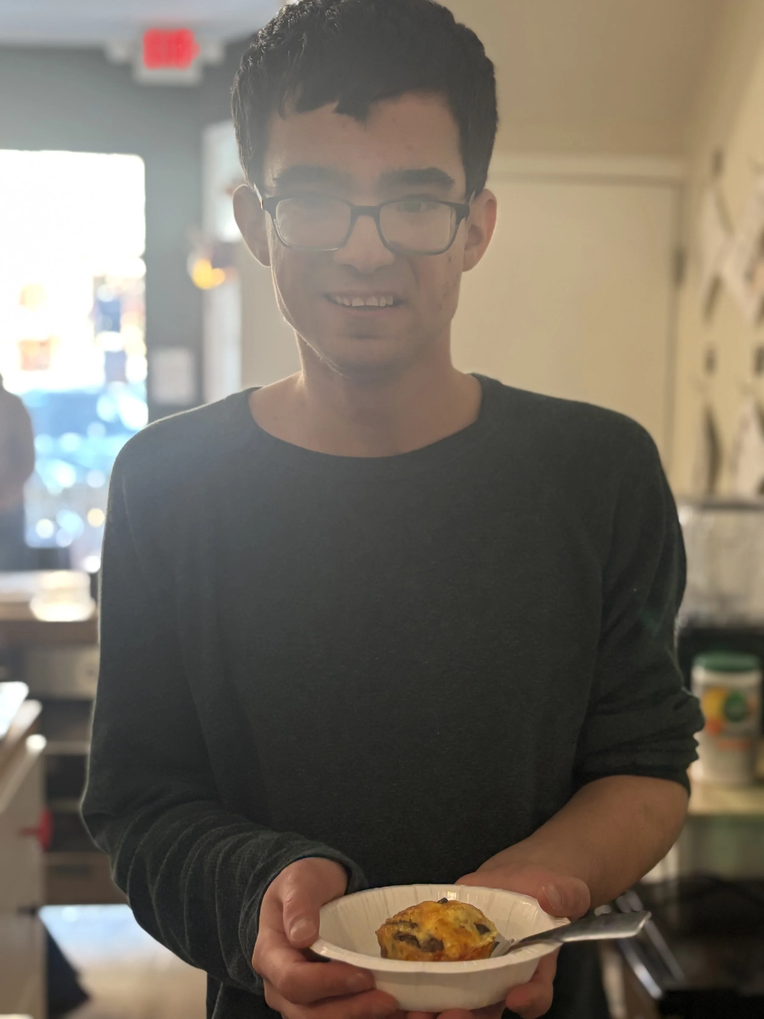 Individual Beef &amp; Cheddar Egg Cups