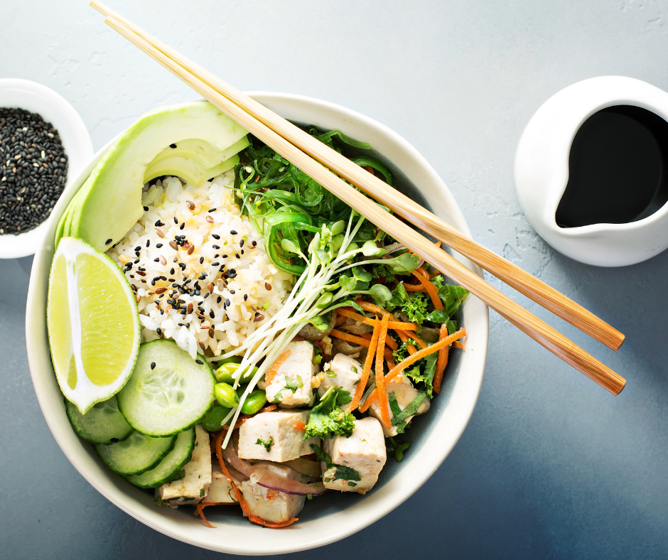 Sesame Ginger Tofu and Vegetables