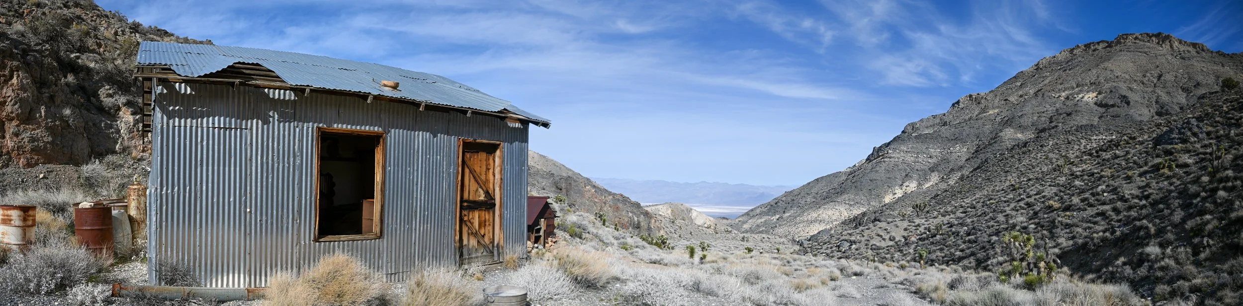  Looking out from the cabin area. 