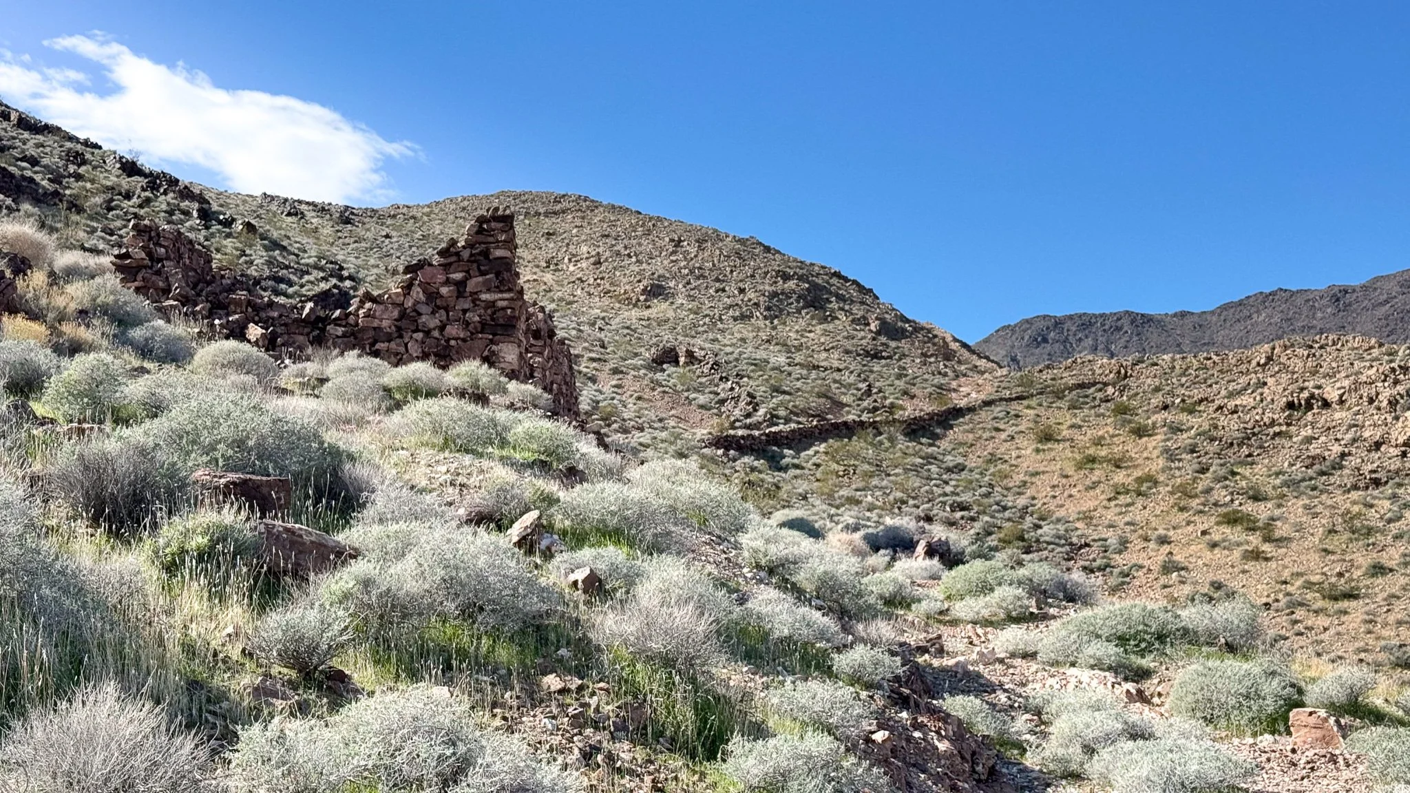The first stone bunkhouse