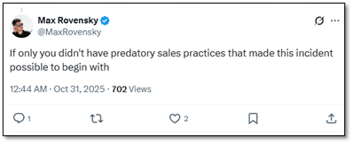 User describes Figma sales as predatory