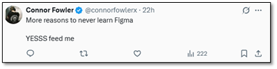 User describes Figma sales as predatory