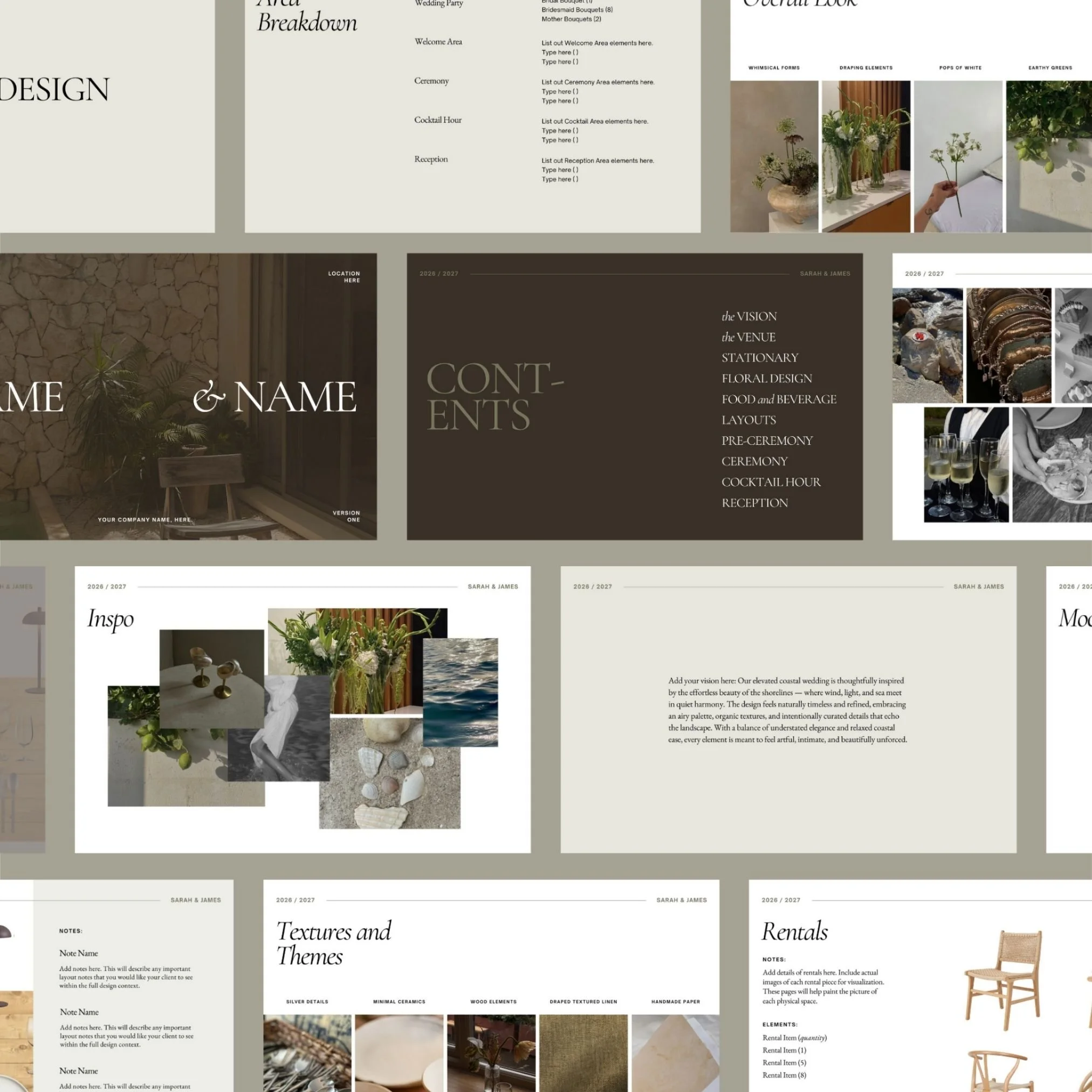 The Wedding Design & Planning Deck