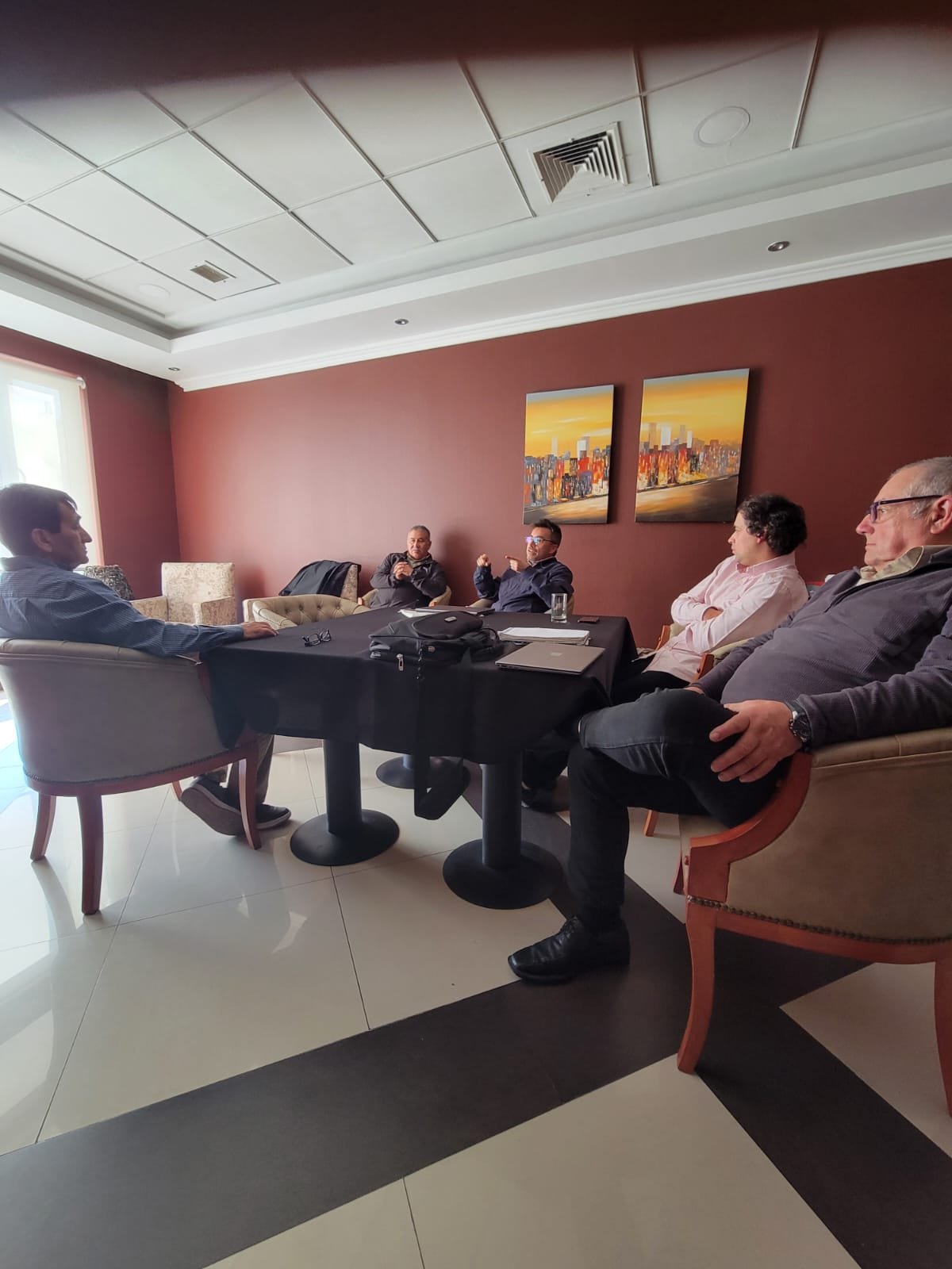 Acromex Management team meet in Concepcion, Chile to set the path for success.