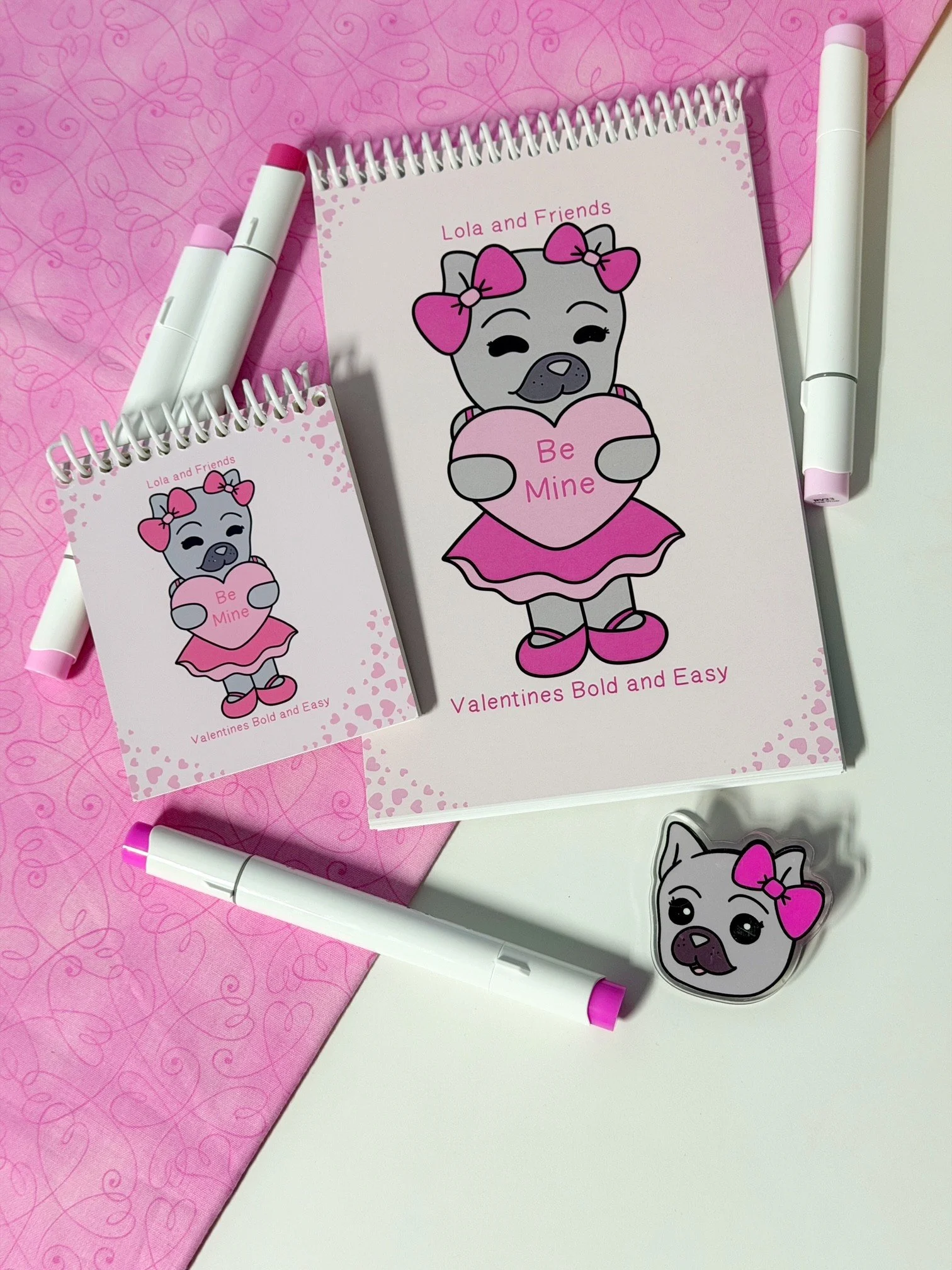 Lola and Friends  Big Bold and Easy Be Mine Valentines Edition