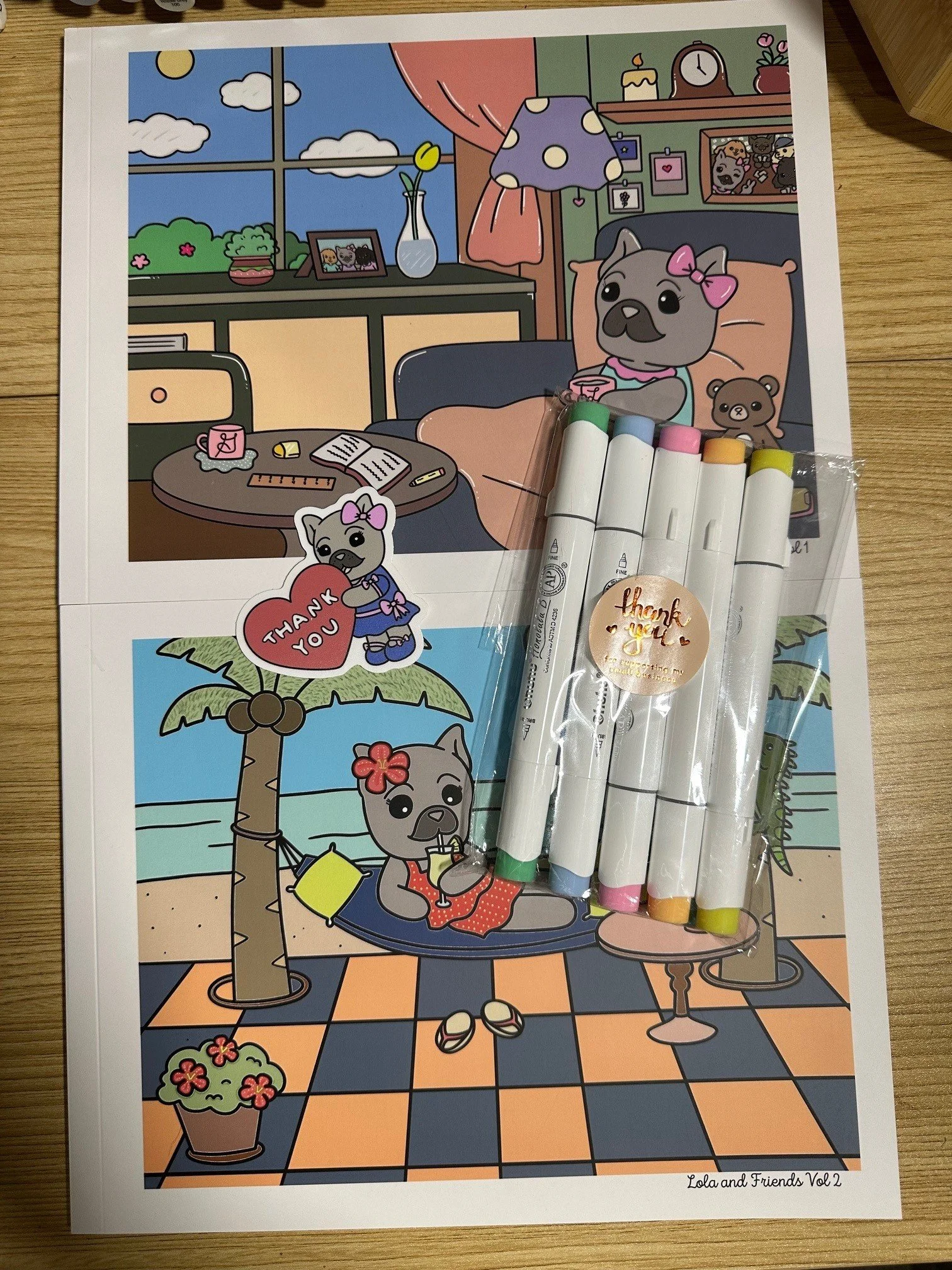 perfect bind vol1 vol2 markers.jpg