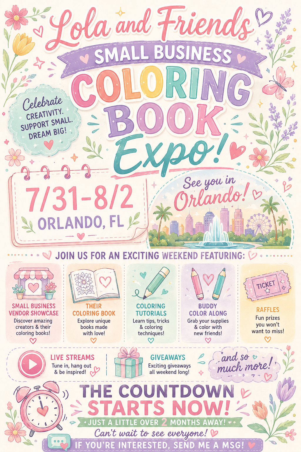 The Lola and Friends Small Business Expo Fee