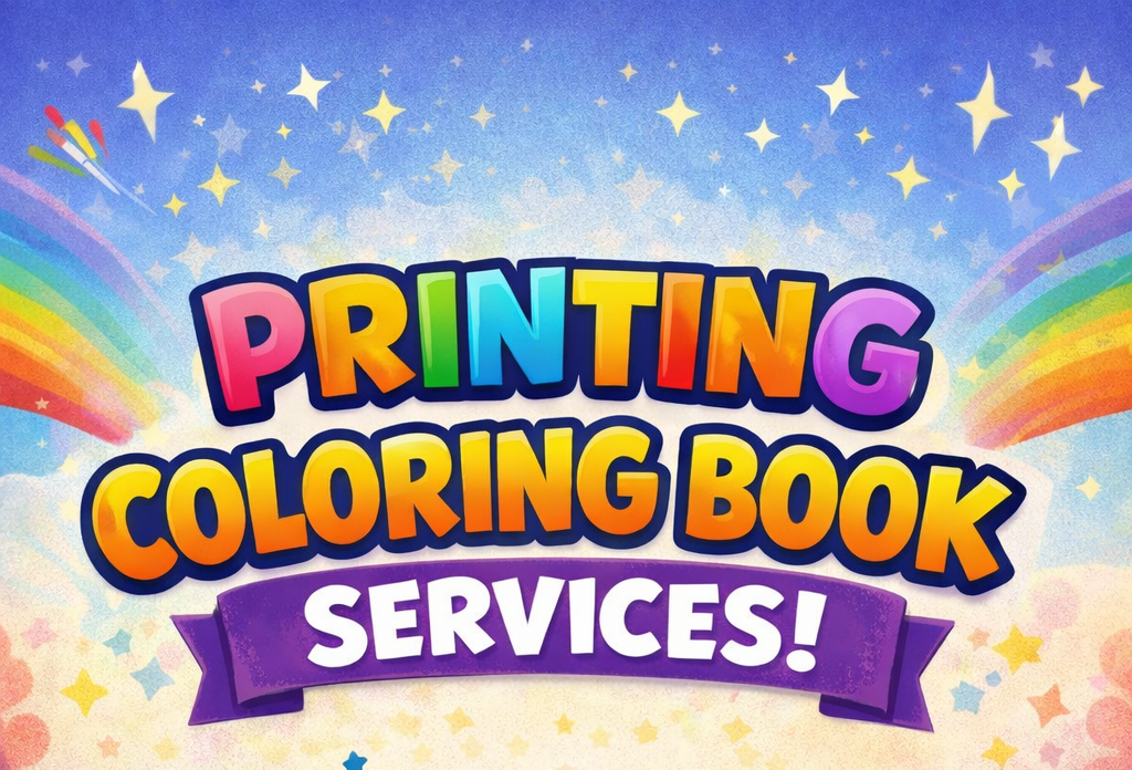 Digital Printing Coloring Book