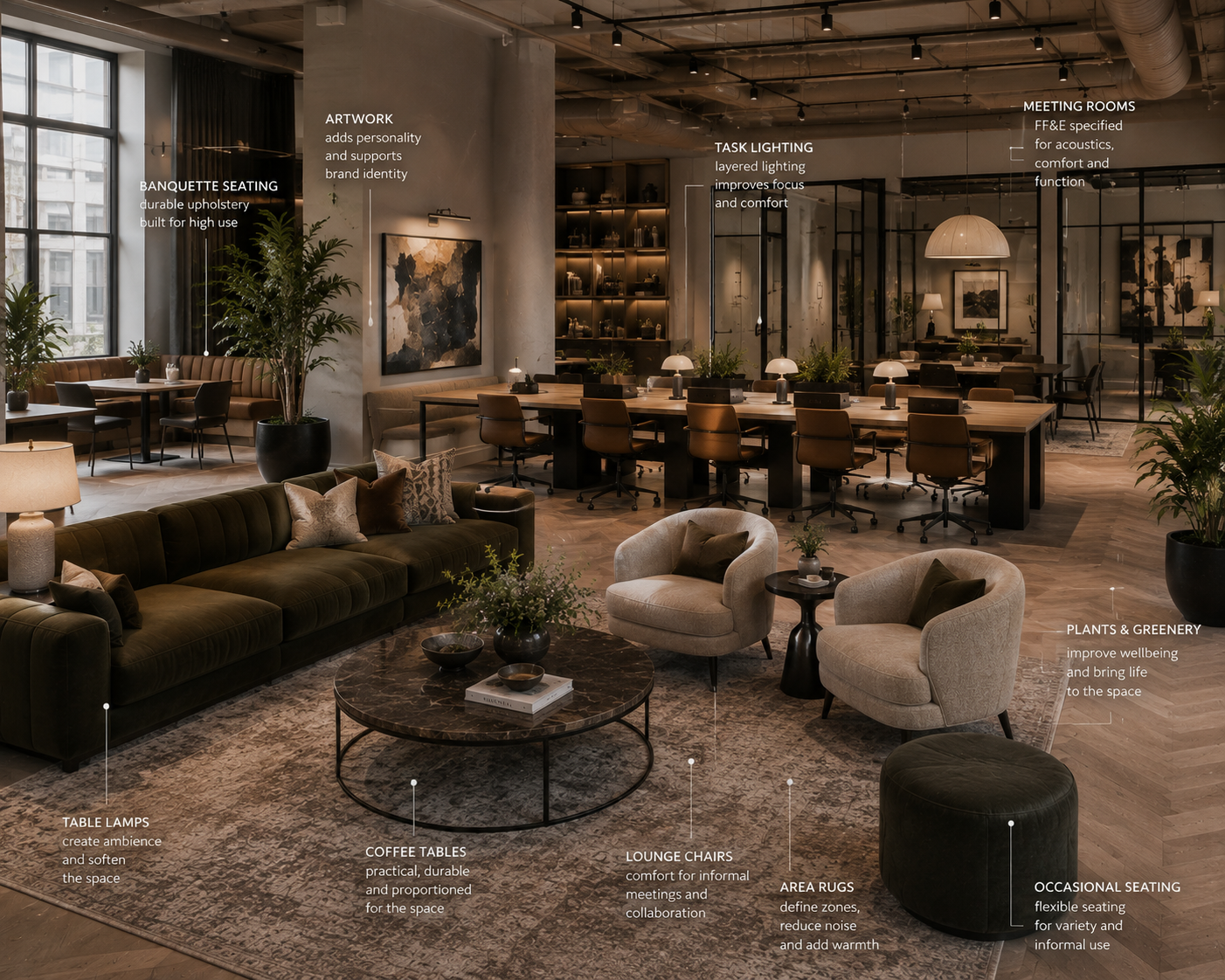 What is FF&amp;E? - A Guide to FF&amp;E Design &amp; Procurement
