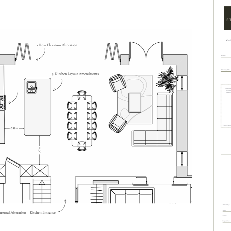 Main Area Floor Plan