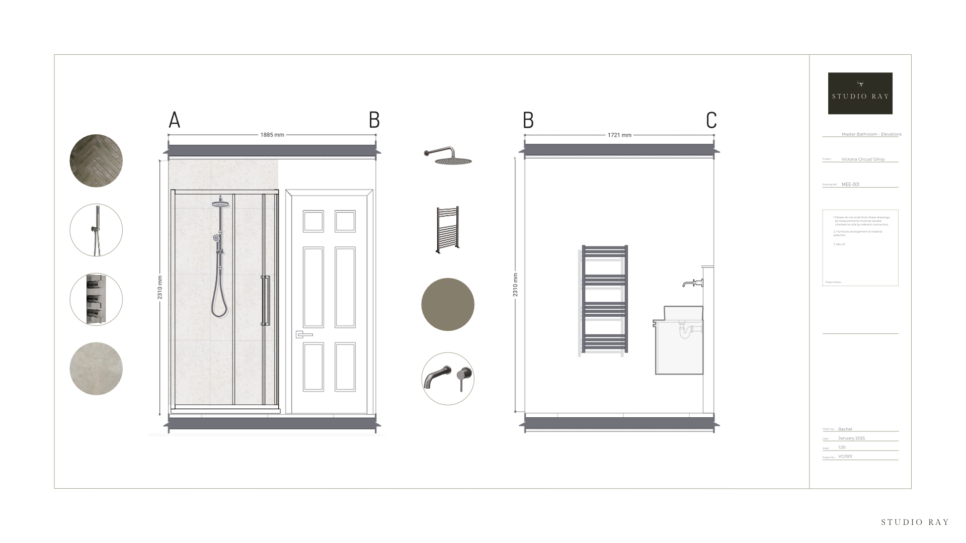 ensuite elevations 2