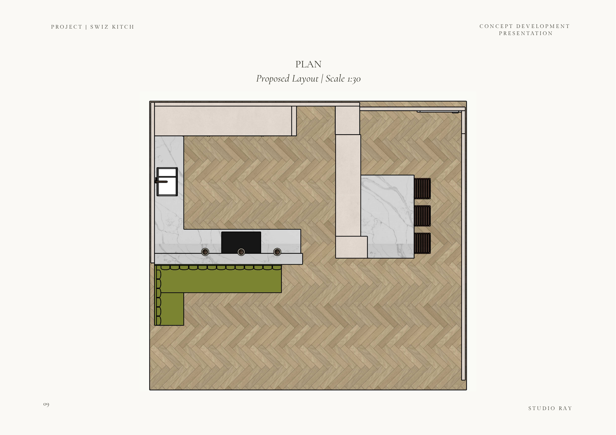 Kitchen Floor Plan