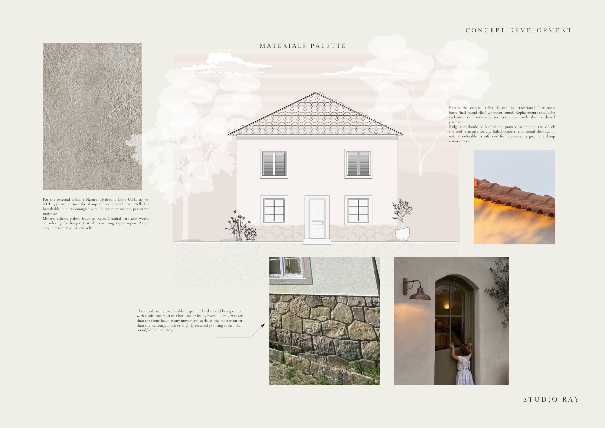 Exterior Materials Palette
