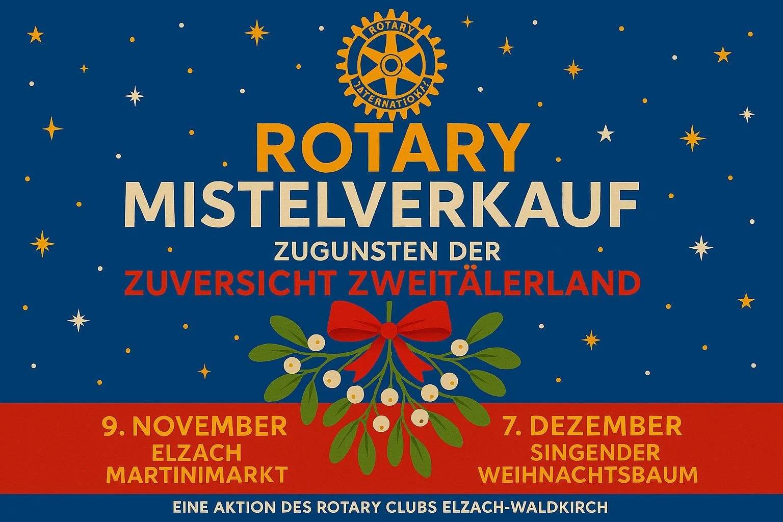 Mistelverkauf Martinimarkt Elzach