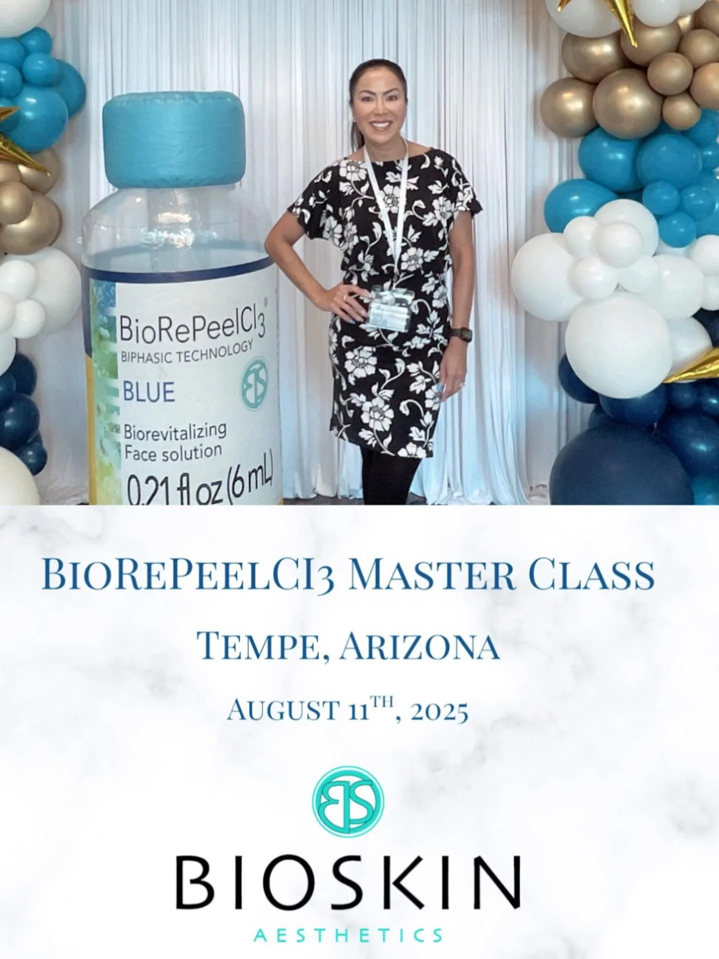 ✨ Leveling up my skincare game! ✨
Today I attended a BioRePeel Master Class to bring this amazing new service to the salon. 🧪💛 This treatment is all about brightening those dark spots in our intimate areas🙌. This &ldquo;NO DOWNTIME,&rdquo; peel  w