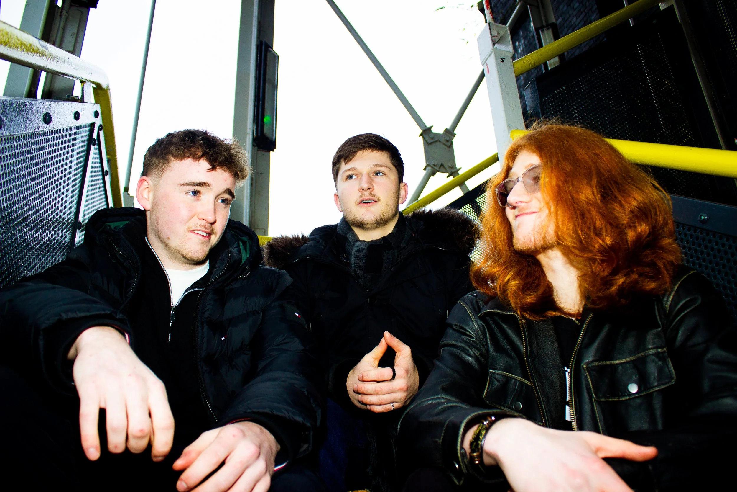 Manchester’s rising indie-rock trio The Falls return with new single ‘Open Fire’ on April 10th.