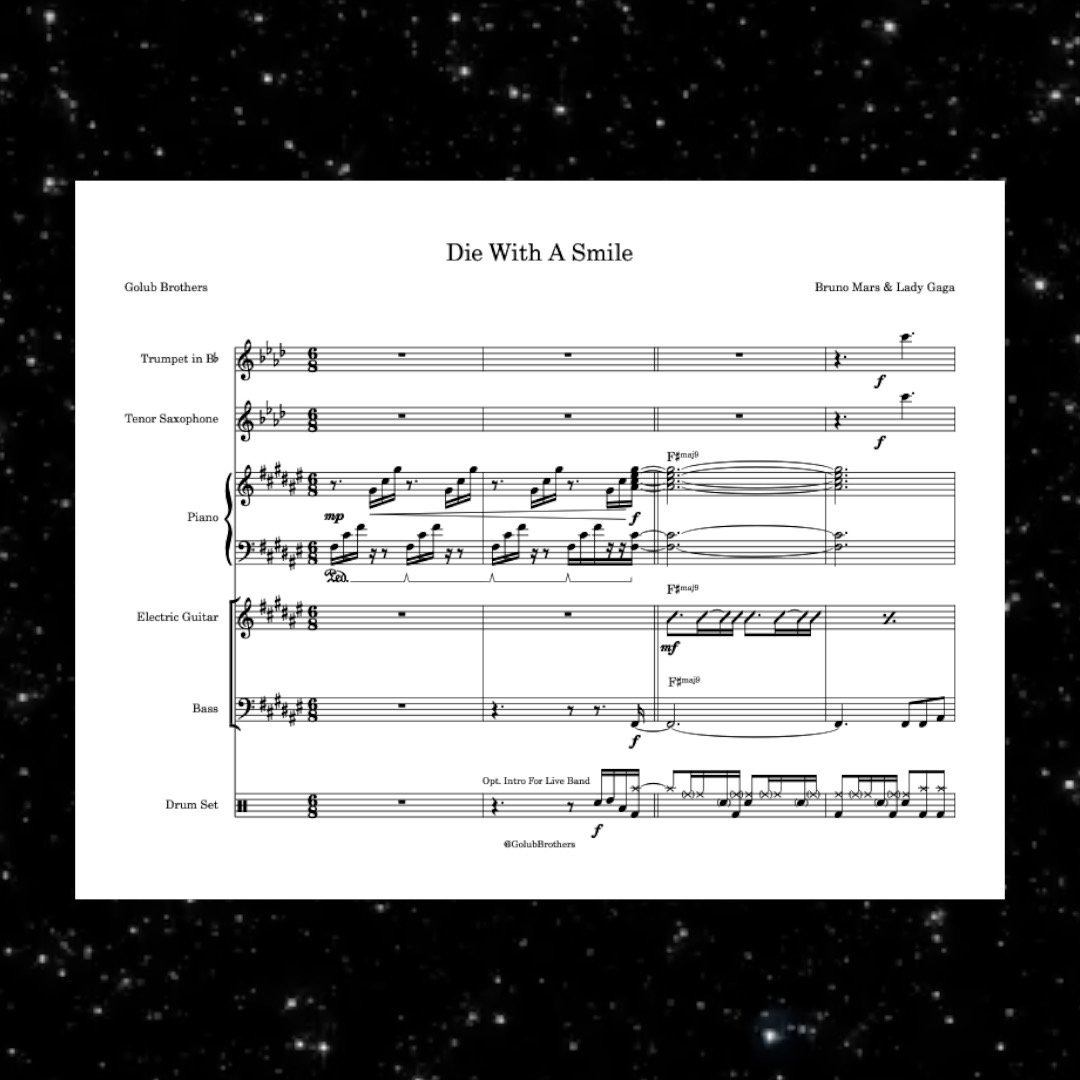 Die With A Smile (Full Cover)