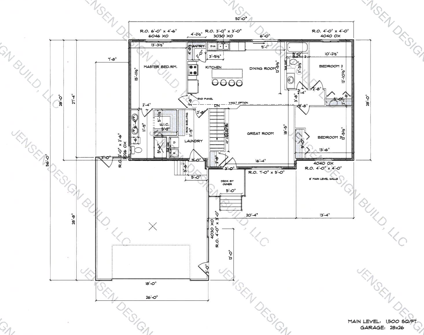 Chamberlain Spec - 1,500 SQ/FT