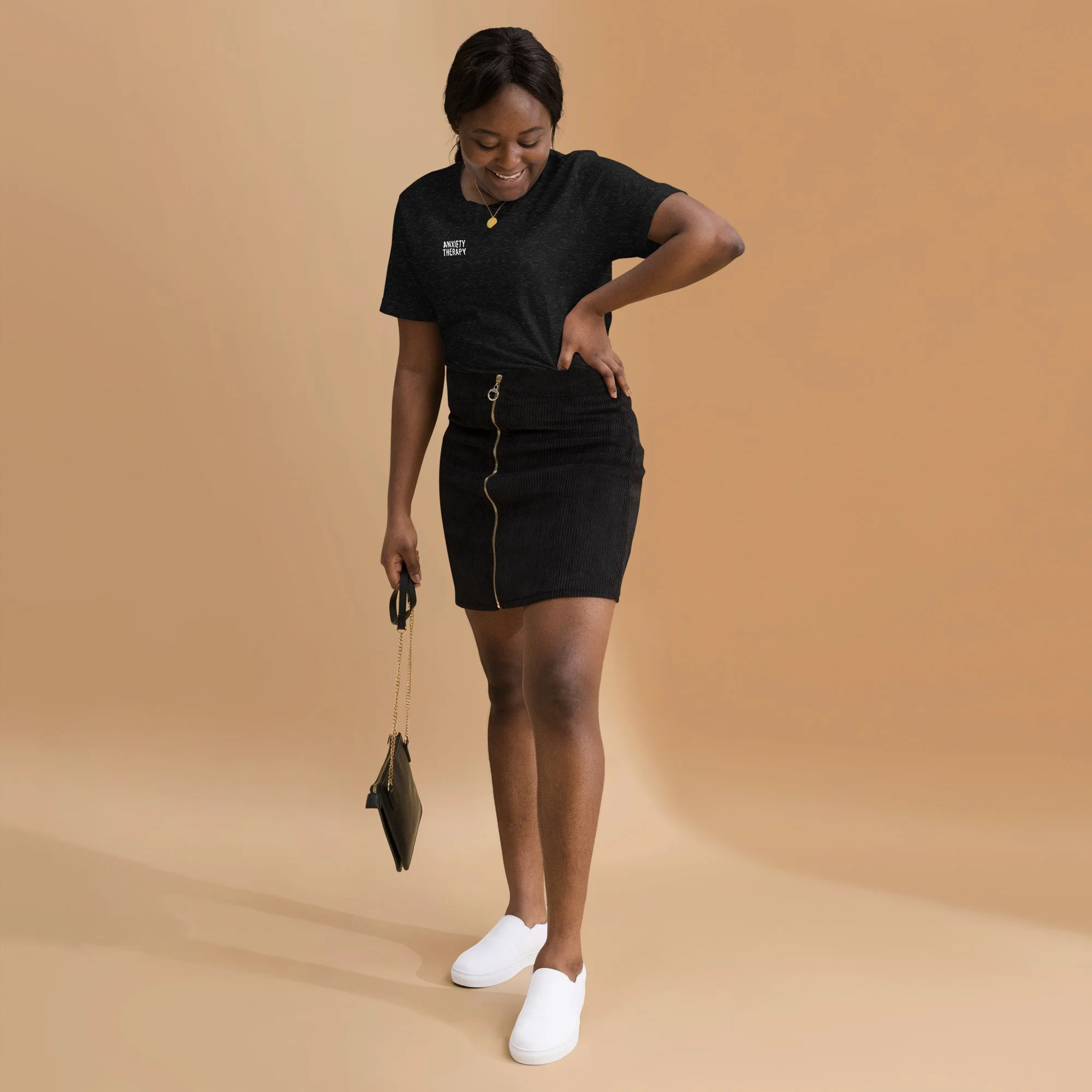 Anxiety Therapy Classic Tee Black