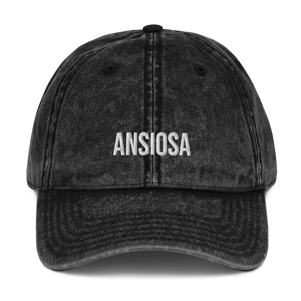 Ansiosa Vintage Cap