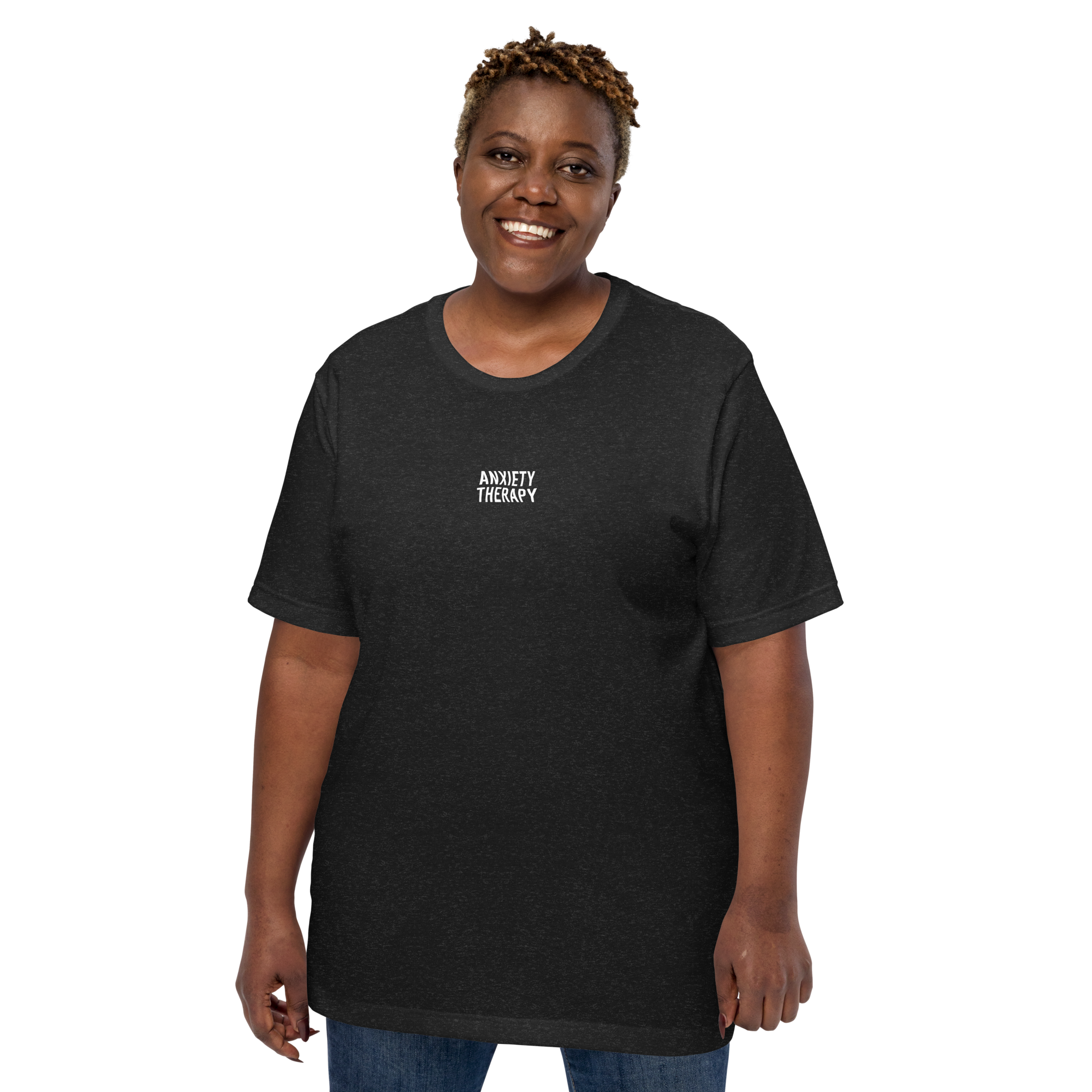 Anxiety Therapy Classic Tee Black