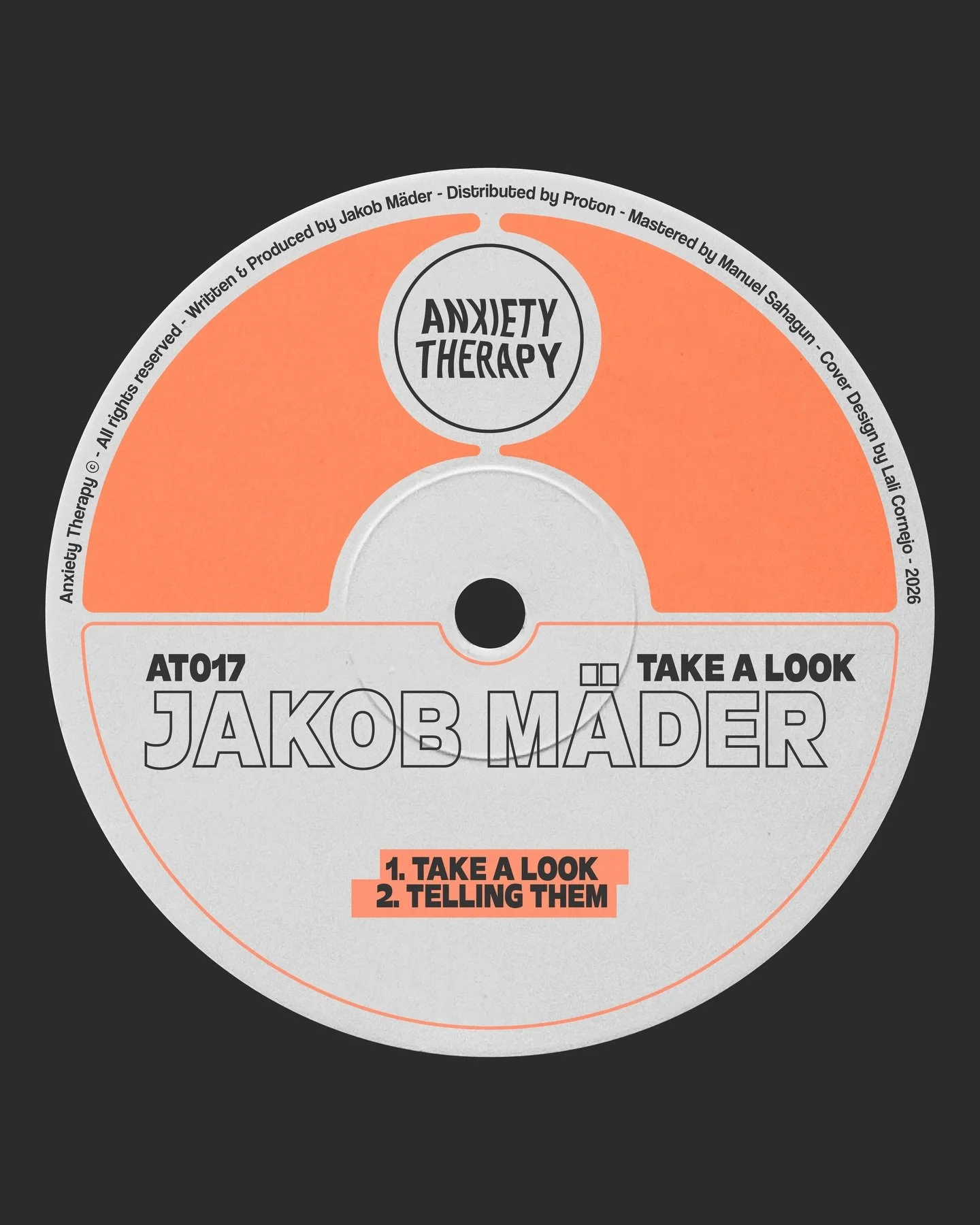 AT017 - Take a Look 💿🧡

We prepare for a long and deep weekend as we receive Stuttgart based producer Jakob M&auml;der with a 2 track EP showcasing his raw and minimalistic sound.

💿 Available now on digital stores.
💃 Dancefloor-tested, anxiety-a