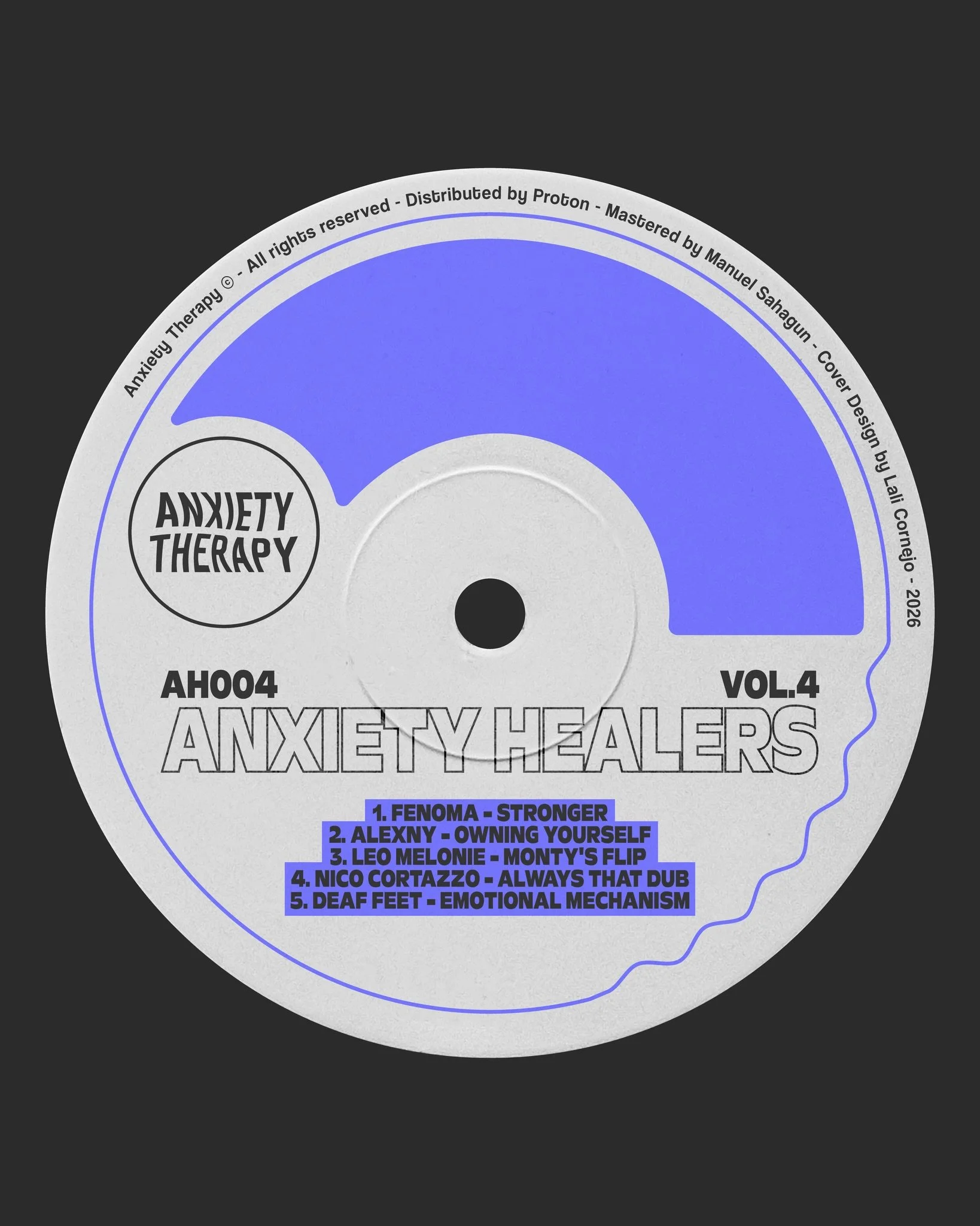 Anxiety Healers Vol. 4 💿💙

Anxiety Healers returns with a new compilation of deep and soulful cuts. We are so happy to keep doing this and give voice to so many talented artists around the world.

Featuring dancefloor medicine from: ✨ 
@fenoma_dj 
