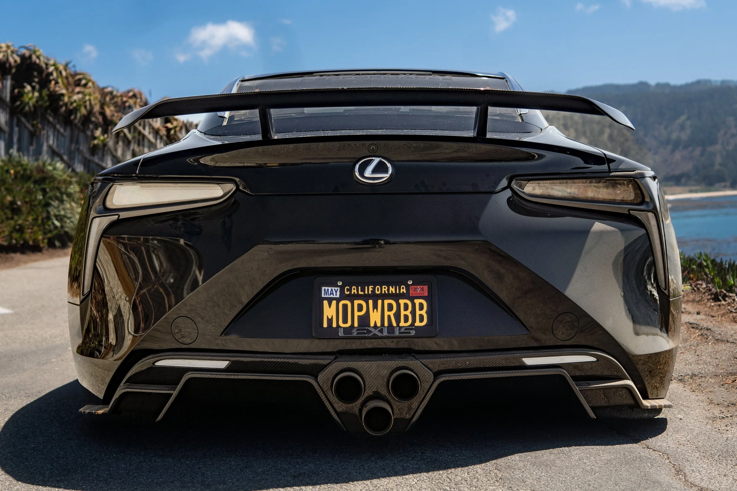 PPM LC500 Catback + CF Diffuser Kit