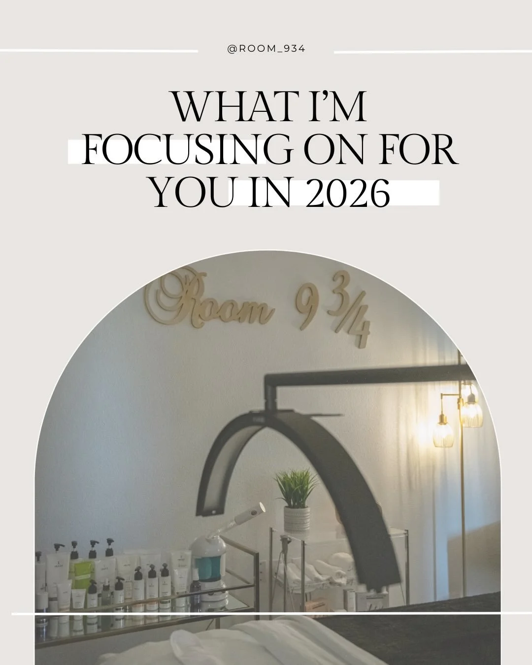 2026 focus: deeper results, slower rituals, and skin that actually thrives ✨

Building a facial studio rooted in intention, education, and long-term skin health.

So many things coming this year! Who&rsquo;s ready to glow with me in 2026?! 🌟