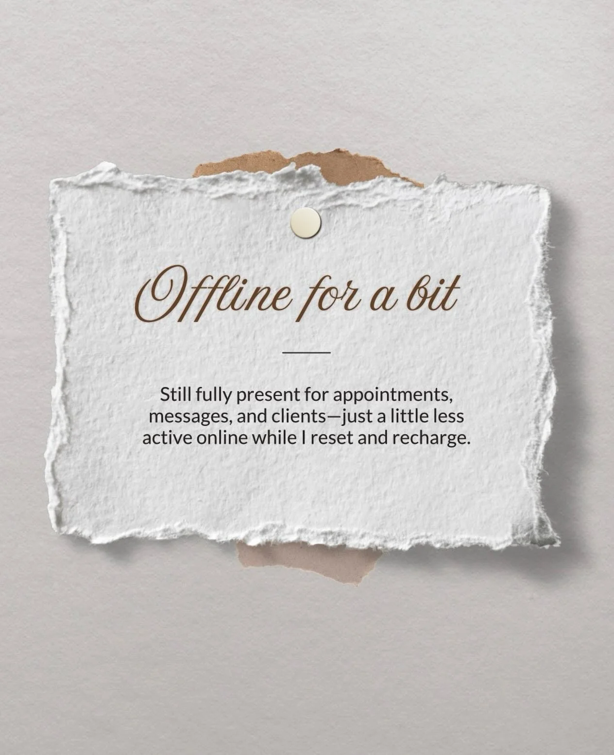 Room 9 3/4 is still here but I&rsquo;ll be shifting my focus on being more present in the treatment room and with my family 🤍

Less scrolling.
More presence ✨

Please reach out via text or email if you need me 🫶