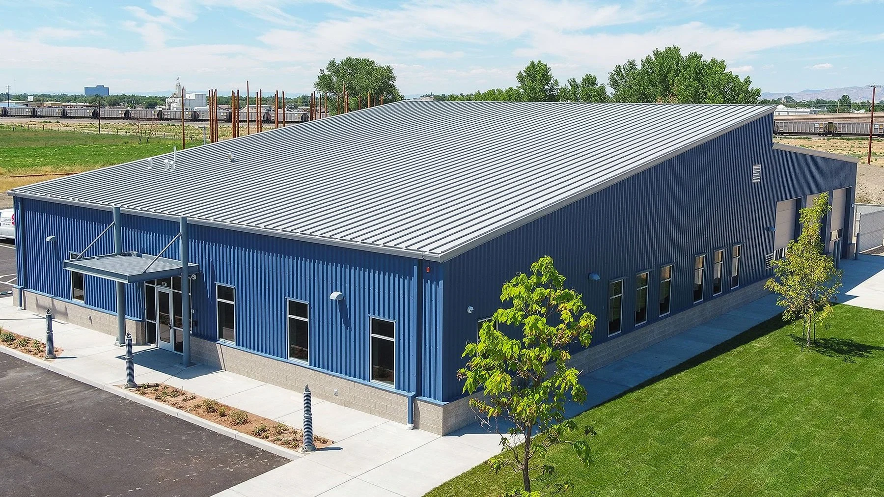 Another Aerial View of CMU's Line worker school.