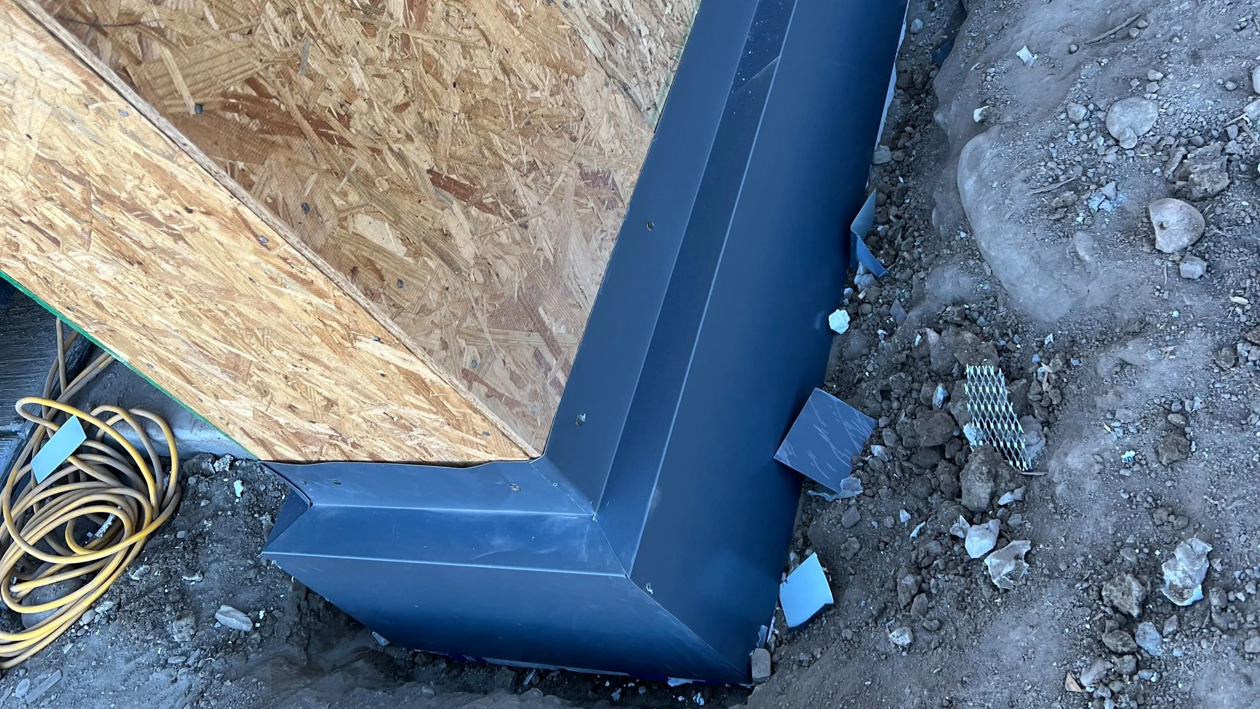 Perimeter Flashing of all 5 apartment complexes at Hocket Gulch in Eagle Colorado done by Comfort Air.
