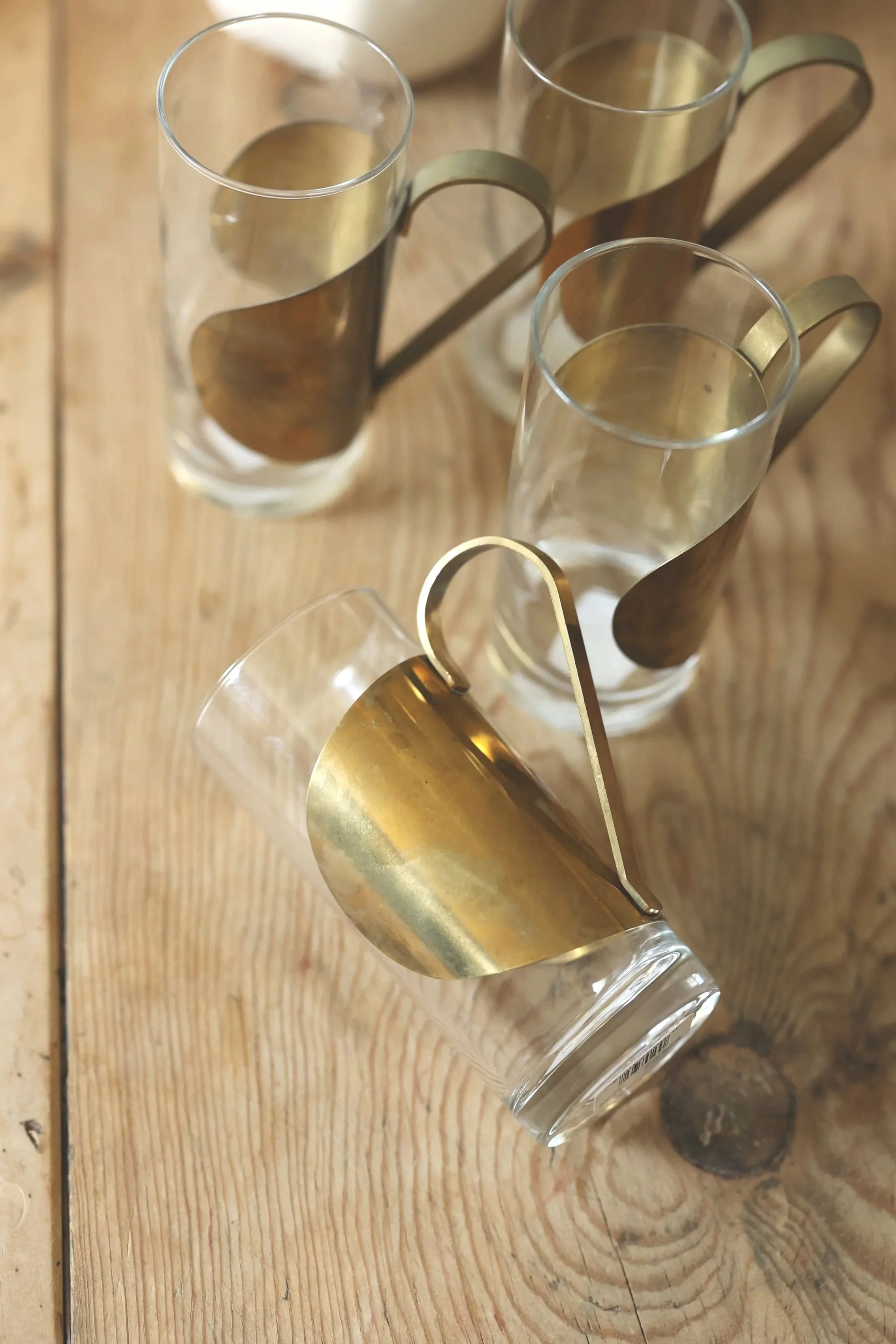 Mid-Century Modern Danish Hot Toddy Glasses – Set of 4