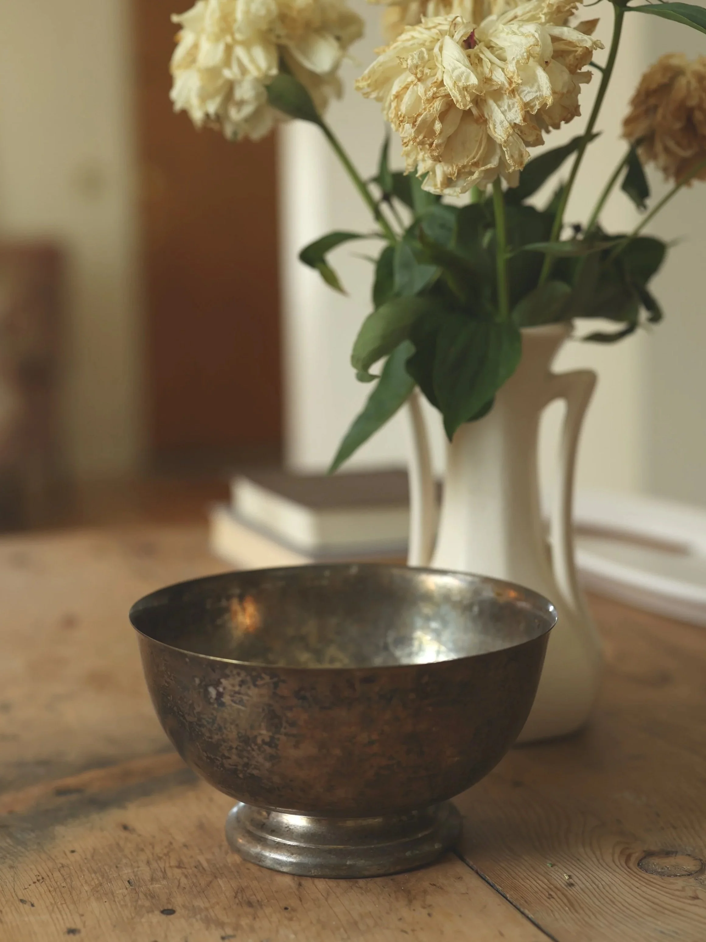 Vintage Silver-Plated Footed Bowl