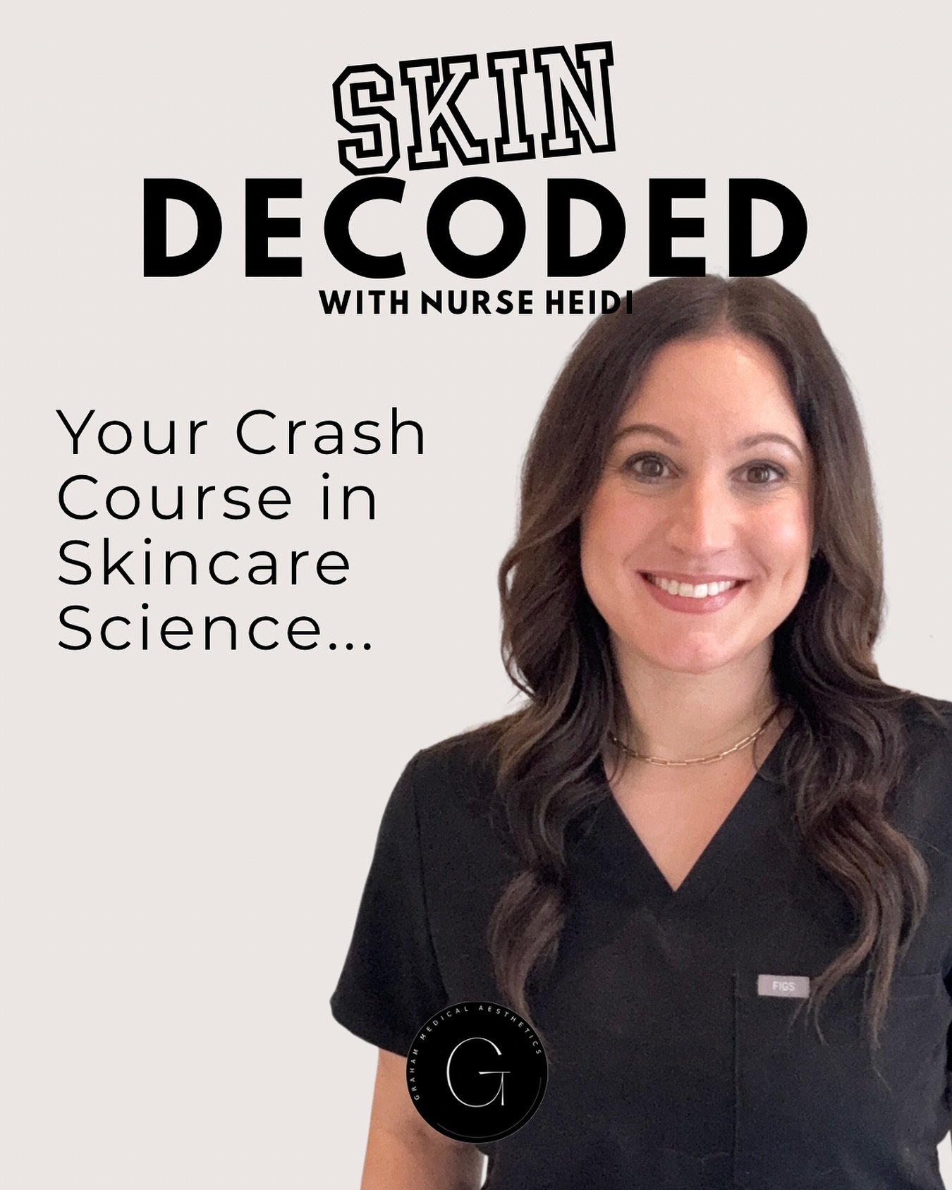 ✨ Skin Decoded with Nurse Heidi ✨

Your crash course in skincare science &mdash; coming every Wednesday!

I&rsquo;m excited to finally launch this series where I break down everything you need to know about your skin &mdash; from ingredients and trea