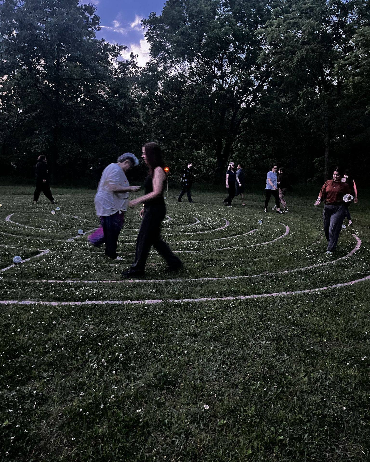 This is what Allow &amp; Create looks like in real life.

Women gathering in circle.
Softening what they&rsquo;ve been holding.
Letting the armor fall away.
Choosing to feel. Choosing to receive.

Our upcoming New Moon Women&rsquo;s Circle is June 15