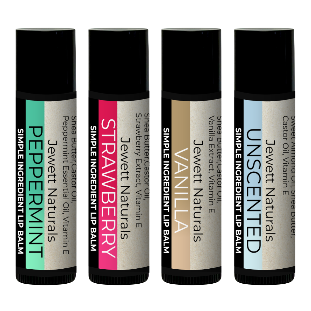 Lip Balm Essentials 4 Pack