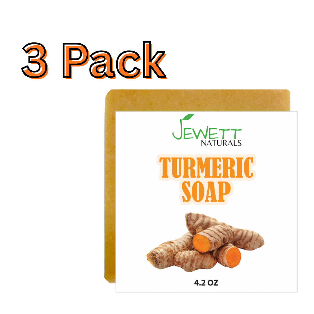 Turmeric Bar Soap 3 Pack
