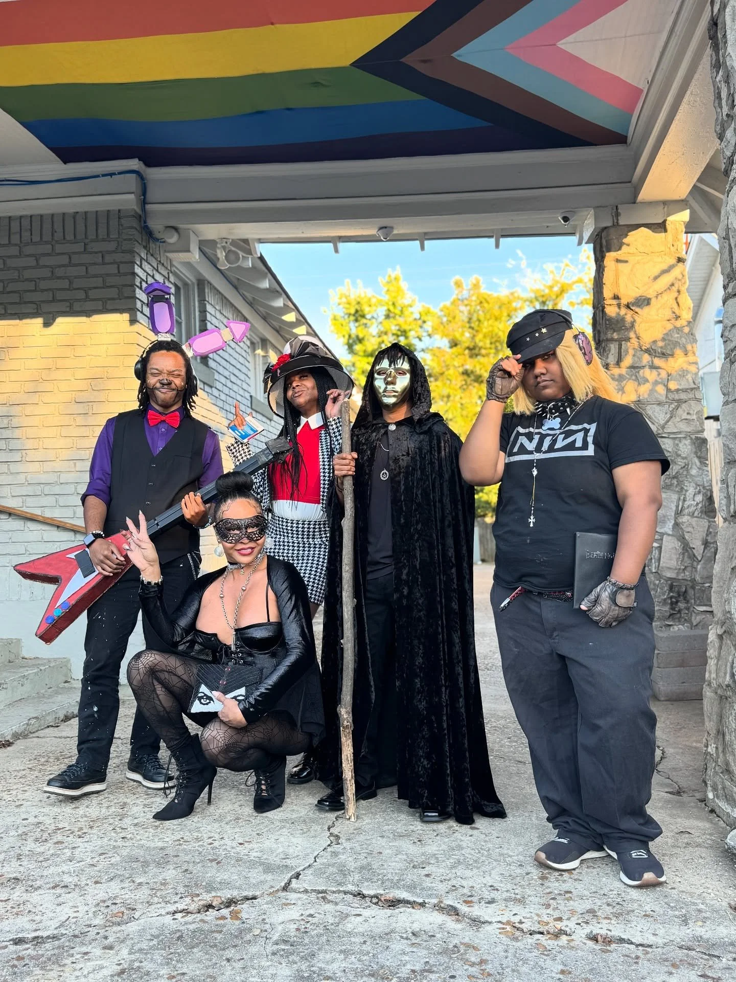Happy Halloween from our Pumpkins &amp; Pride party at the OUTMemphis Community Center! 🎃🏳️&zwj;🌈