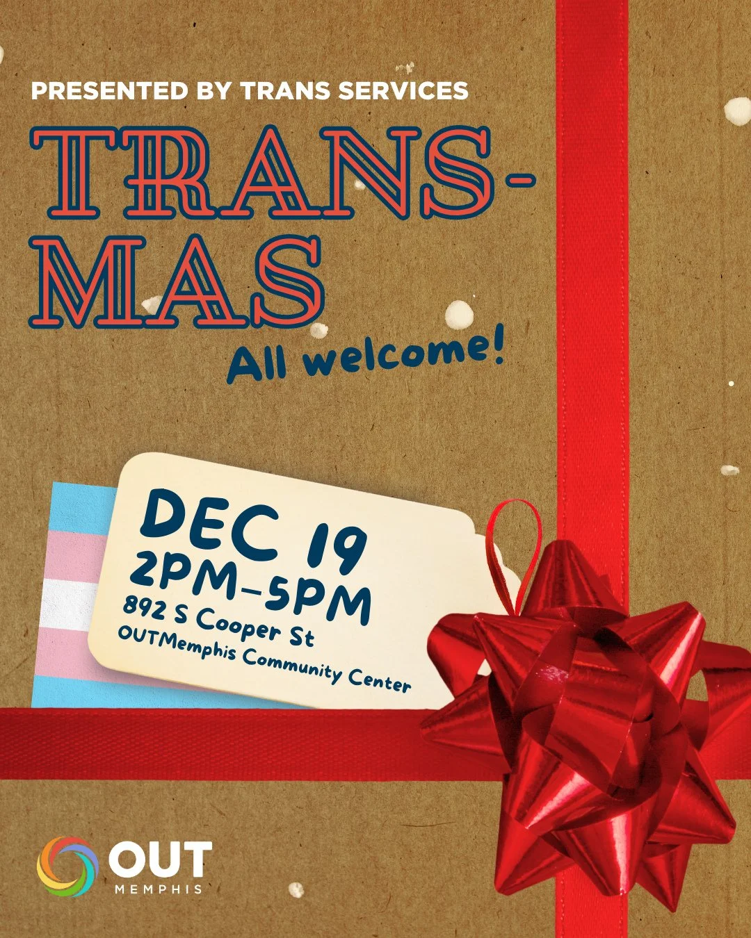 Trans-Mas is a time of togetherness, a time of peace, in the spirit of Yuletide joy. 🎄🎁⁠
⁠
We&rsquo;re excited to invite you to our second Trans-Mas Celebration, a warm, inclusive holiday gathering created by and for our trans community, while welc