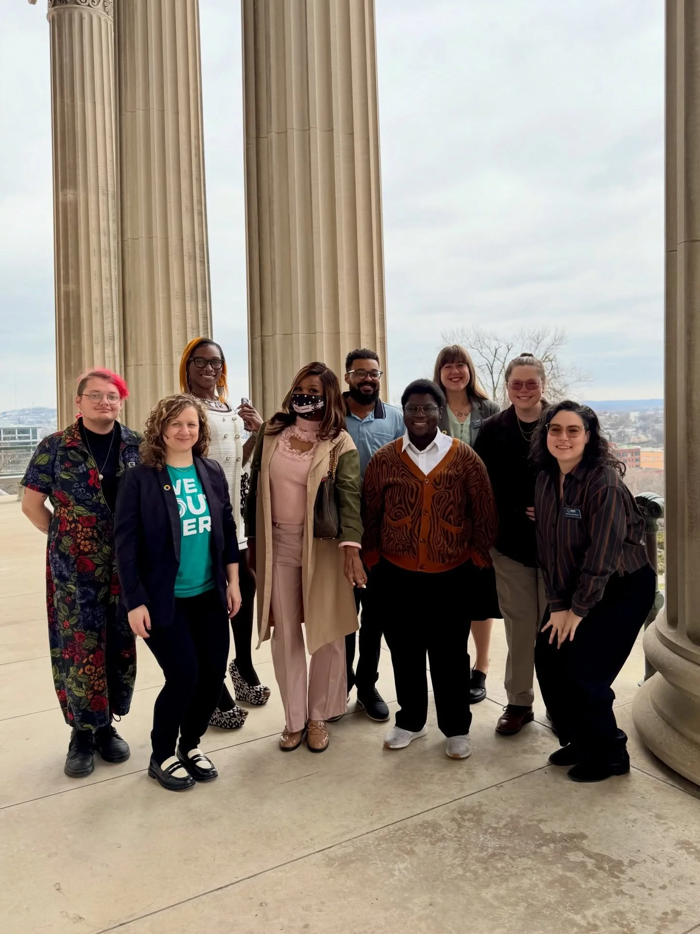 🏛️ OUTMemphis Program Staff took a field trip to Nashville to get a look at a day at the Capitol.

Toured the Capitol building led with @pptnmcares Legislative Intern @caseypestona, followed by a lunch and learn with @aclu_tennessee Policy Strategis
