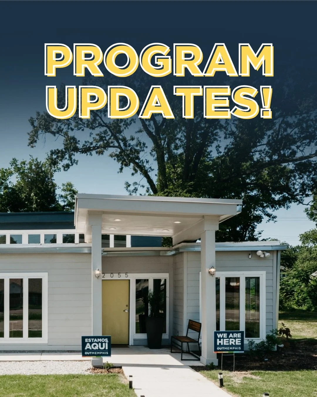 Hours at the Youth Empowerment Center are back! ⁠
⁠
Drop-in Monday through Friday 12-8PM for services, programing, meals, or just to hang! (for ages 18-24)⁠
⁠
The OUTMemphis Community Center is still temporarily closed. Thank you for your patients as