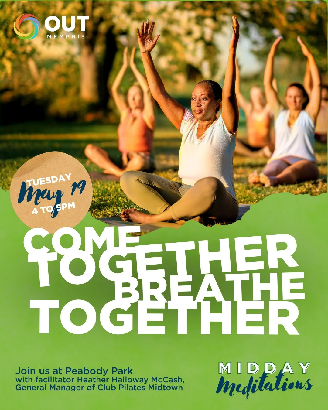 Come as you are. Breathe deeply. Heal gently. 💚⁠
⁠
Join us for an hour of grounding, reflection, and peace as we create space to release stress, anxiety, and the weight of everyday life. Whether you are carrying inner trauma, emotional exhaustion, o