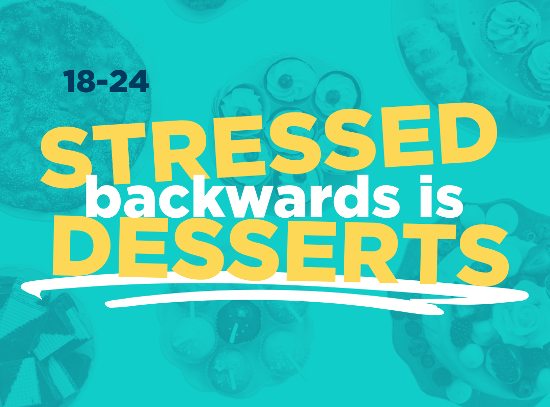 Stressed Backwards is Desserts — Group